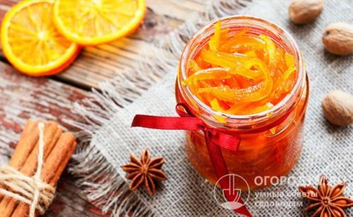 Варенье из апельсиновых корок в домашних условиях рецепт. Варенье из корок апельсина с пряностями