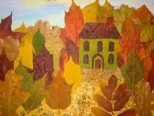 Поделки из осенних листьев для детей. Аппликации из листьев на тему «Осень»: 100 идей в детский сад и школу