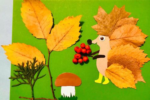 Поделки из осенних листьев для детей. Аппликации из листьев на тему «Осень»: 100 идей в детский сад и школу