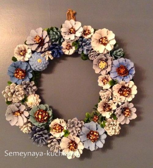 Поделки из природных материалов. ЧЕШУЙКИ от шишек.