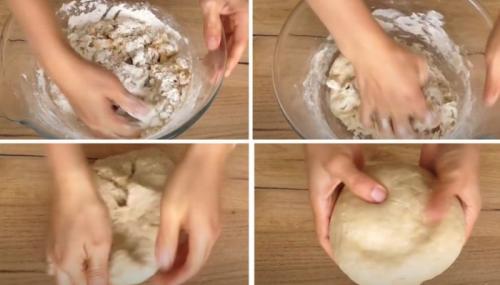 Тесто для чебуреков на воде с растительным маслом. Классика