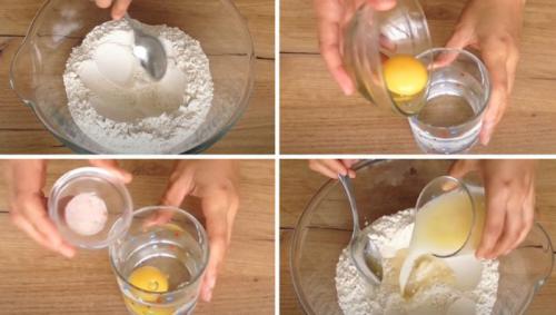 Тесто для чебуреков на воде с растительным маслом. Классика