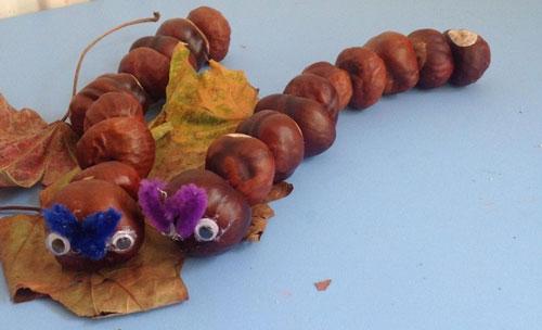 Поделка из природного материала в школу. Фото поделок «Дары осени» в школу: 100 идей