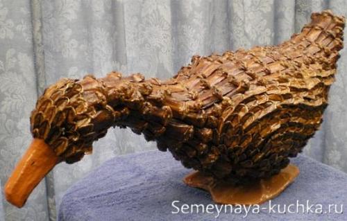 Поделки из природных материалов. ЧЕШУЙКИ от шишек.