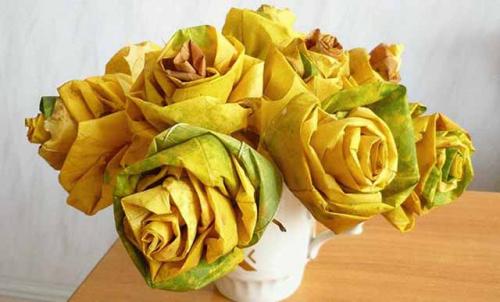 Как сделать композицию из осенних листьев. Поделки из листьев своими руками – быстро и красиво