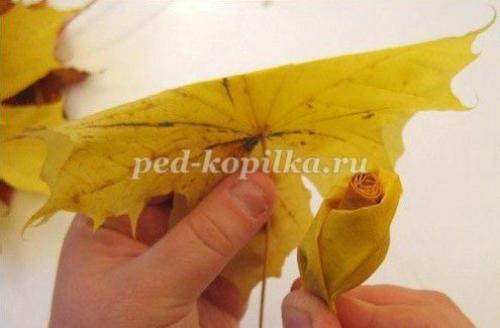 Как склеивать листья, чтобы они держались вместе