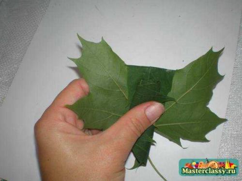 Красота из природных материалов: как из листьев сделать розу 10 Красота из природных материалов: как из листьев сделать розу 10