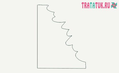 Как склеивать листья, чтобы они держались вместе. 1 вариант. Кленовый лист из бумаги гармошкой