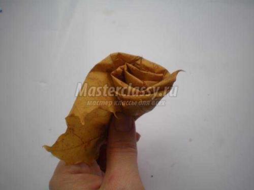 Стилизация осени: создание осеннего букета из кленовых листьев 12