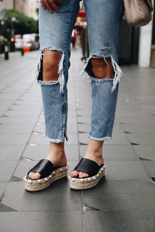 Женские шлепанцы 2021. Какие женские шлепки будут в моде в 2021 году