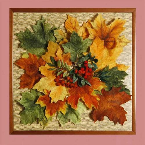 Поделки из листьев на бумаге. Поделки из листьев на тему осени: 70 идей