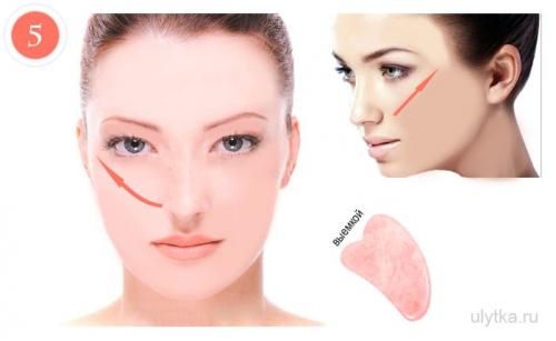 Как убрать носогубные складки Гуаша. Массаж Гуаша для лица самостоятельно: описание техники выполнения