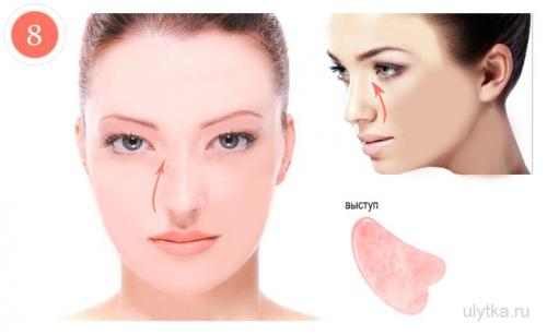 Как убрать носогубные складки Гуаша. Массаж Гуаша для лица самостоятельно: описание техники выполнения
