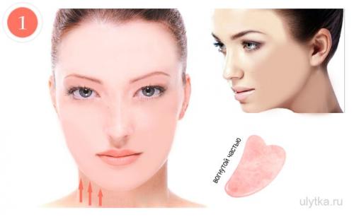 Как убрать носогубные складки Гуаша. Массаж Гуаша для лица самостоятельно: описание техники выполнения