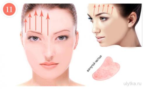 Как убрать носогубные складки Гуаша. Массаж Гуаша для лица самостоятельно: описание техники выполнения