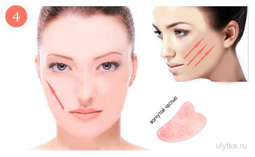 Как убрать носогубные складки Гуаша. Массаж Гуаша для лица самостоятельно: описание техники выполнения