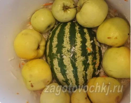 Рецепт арбуз моченый. Квашенные с горчицей ломтики арбузов в трехлитровой банке, острые и резкие 22