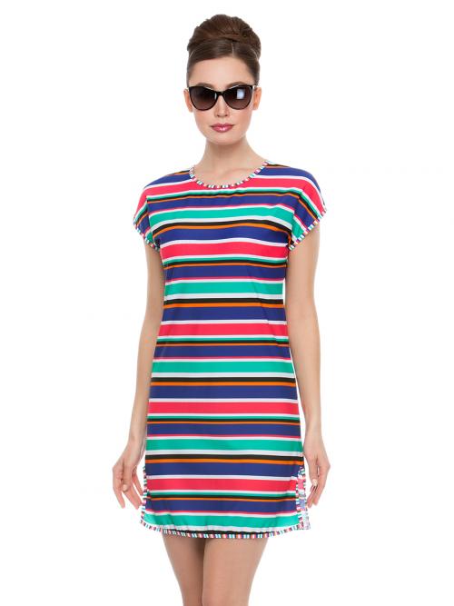 Как вырезать материал для выкройки свободного платья с цельнокроеным рукавом три четверти