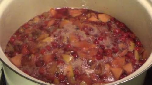 Варенье из рябины красной с яблоками. Как варить «Царское» варенье из красной рябины с яблоком и грецкими орехами