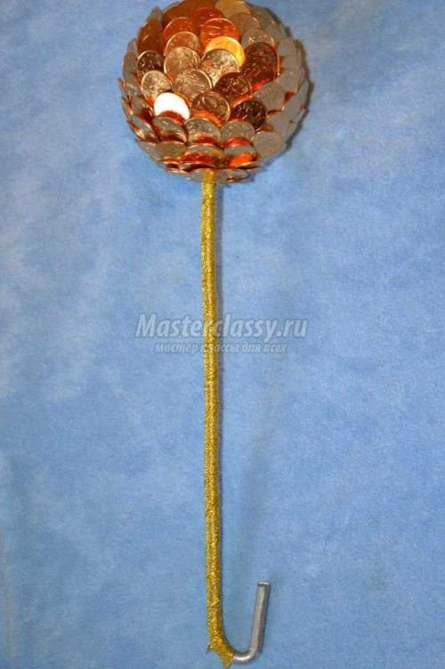 Создание цветка из монет: руководство для начинающих 14 Создание цветка из монет: руководство для начинающих 14