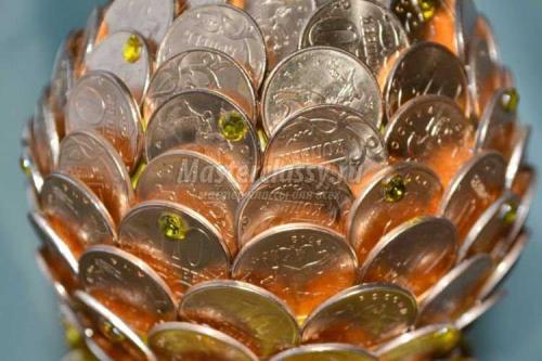 Создание цветка из монет: руководство для начинающих 16 Создание цветка из монет: руководство для начинающих 16