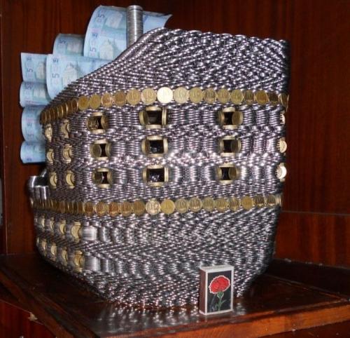 Какие материалы нужны для создания цветка из монет. Виды поделок из монет