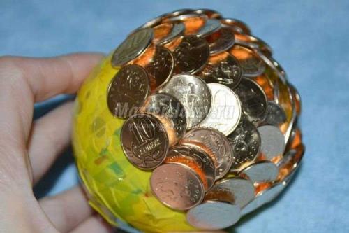 Создание цветка из монет: руководство для начинающих 09 Создание цветка из монет: руководство для начинающих 09