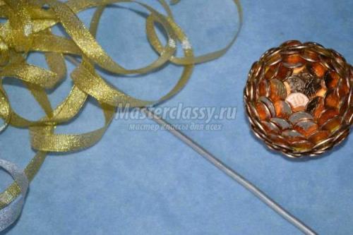 Создание цветка из монет: руководство для начинающих 13 Создание цветка из монет: руководство для начинающих 13