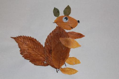 Что можно сделать с детьми из осенних листьев. Аппликация из осенних листьев своими руками - особенности работы с материалом, 06 Что можно сделать с детьми из осенних листьев. Аппликация из осенних листьев своими руками - особенности работы с материалом, 06