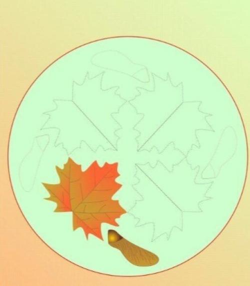 Поделки из листьев на бумаге. Аппликации из осенних листьев для детей детского сада (средняя, старшая группа)