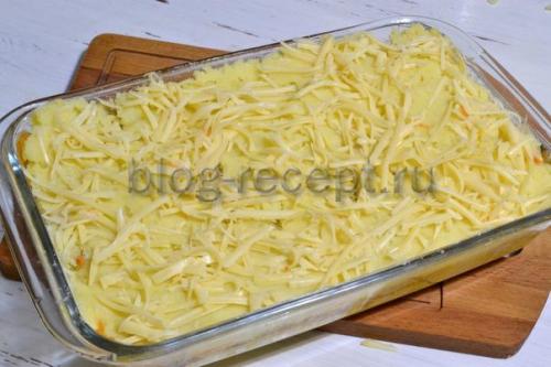 2 рецепта салатов на зиму. Запеканка из картофельного пюре с грибами