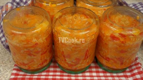 Что нужно для приготовления овощного салата с рисом на зиму. Как приготовить рецепт Овощной салат с рисом на зиму