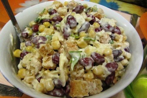 Как правильно подавать салат с фасолью на стол. 20 вкусных салатов с красной фасолью для всей семьи