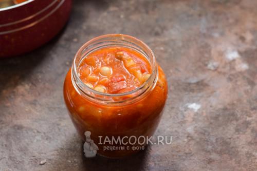 Острый и вкусный: греческая закуска с фасолью для зимы 06