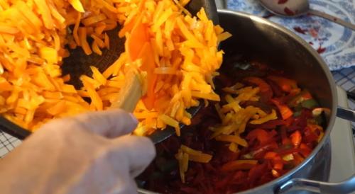 Заправка для борща на зиму из помидор и перца и моркови. Заправка для борща на зиму в банках с томатной пастой