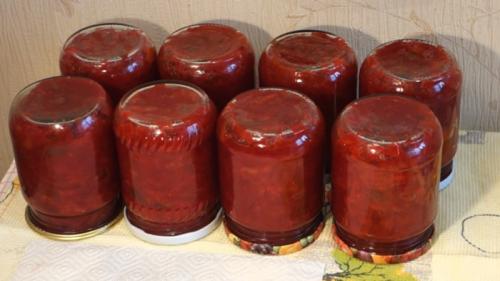 Заправка для борща на зиму из помидор и перца и моркови. Заправка для борща на зиму в банках с томатной пастой