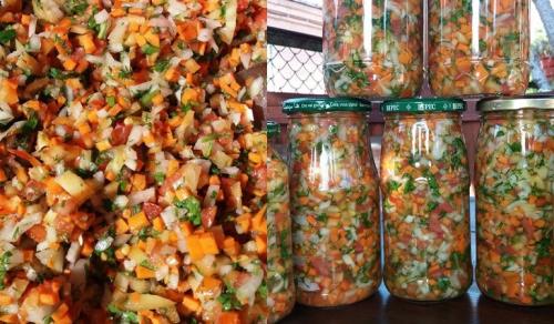 Заправка для супа на зиму с солью. Заправка для супа на зиму без варки и стерилизации — все витамины остаются