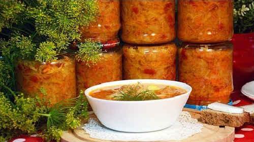 Заправка для супа на зиму с капустой. Щи на зиму в банках — лучшие рецепты заготовки вкусной заправки щей