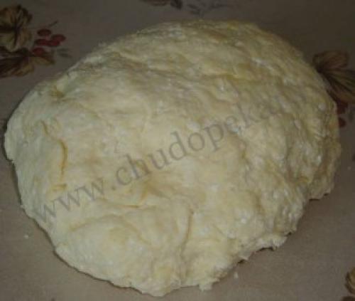 Творожное тесто для пирожков с картошкой. Творожное тесто — рецепт: жареные пирожки с картошкой