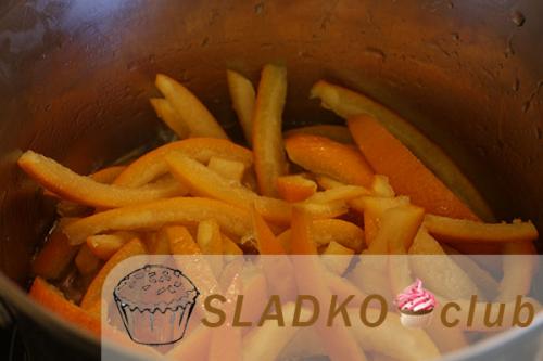 Апельсиновые корочки. Ингредиенты