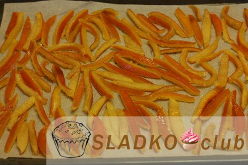 Апельсиновые корочки. Ингредиенты