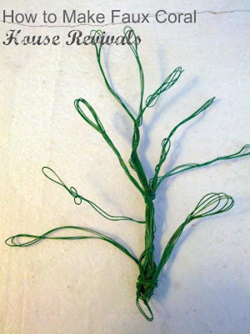 Кораллы сделать своими руками. Кораллы для аквариума своими руками. Делаем кораллы Как сделать имитацию коралловой ветки