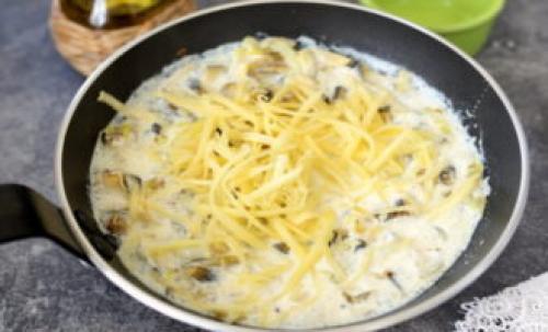 Рецепт рапанов в сливочном соусе