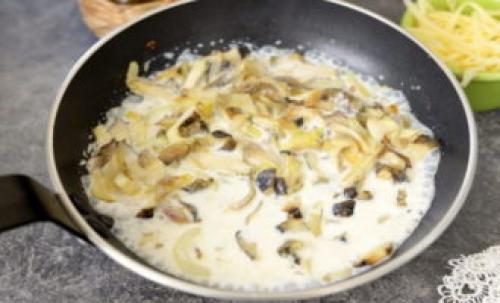 Рецепт рапанов в сливочном соусе