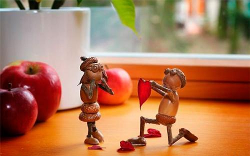 Поделки из шляпок желудей своими руками. Поделки из желудей для детей: 58 идей с фото