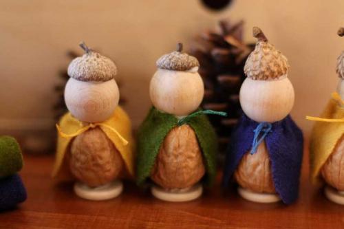 Фигурки из желудей своими руками. Поделка из желудей своими руками: мастер-класс для детей, способы изготовления поделки, подробные схемы работы своими руками + фото оригинальных идей