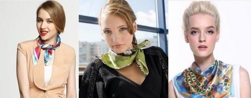 Какие способы завязывания или застёжки можно использовать для платья из платка. Как завязать шейный платок женщине-топ 20 способов