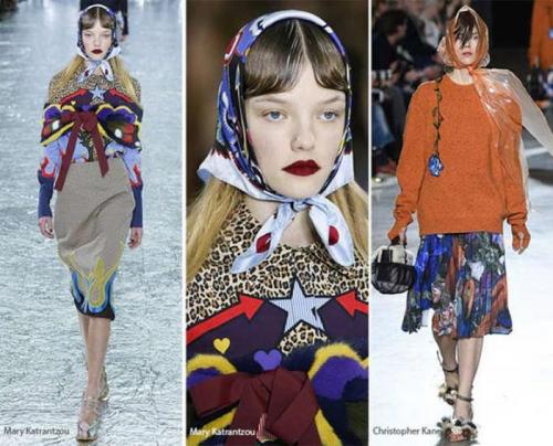 Как носить платок на голове. Стильные приемы завязывания