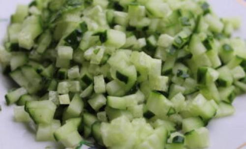 Оливье настоящий французский рецепт. Классический салат Оливье с колбасой, горошком, свежим огурцом