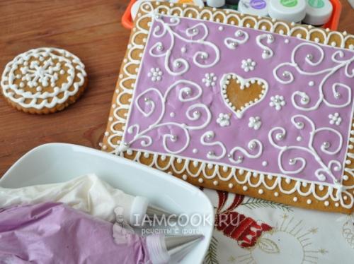 Как сделать цветную глазурь для пряников. Цветная глазурь для печенья 09